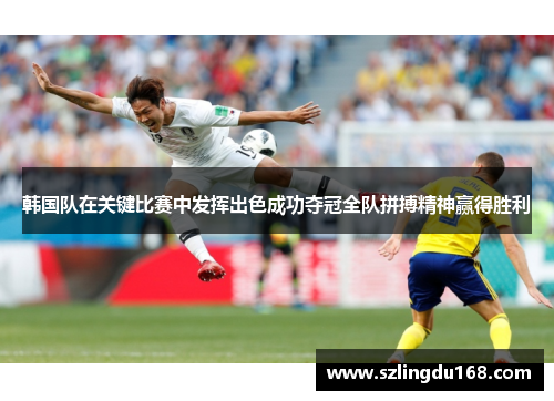 韩国队在关键比赛中发挥出色成功夺冠全队拼搏精神赢得胜利